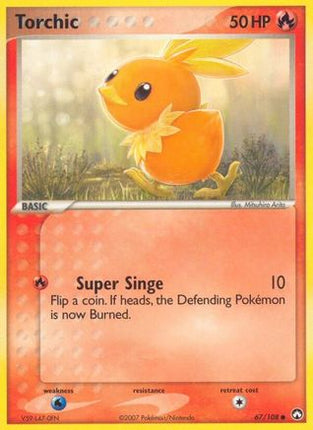 Torchic - 67/108 [Power Keepers] Reverse Holofoil