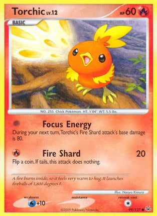 Torchic - 99/106 [Platinum] Reverse Holofoil