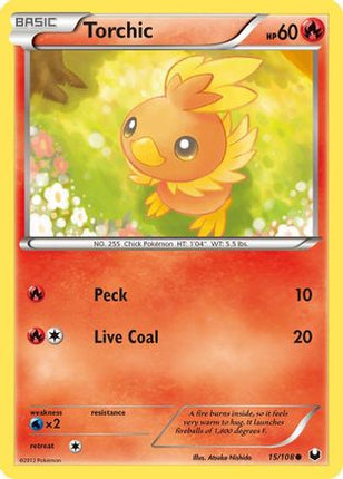 Torchic (15) - 15/108 [Dark Explorers]