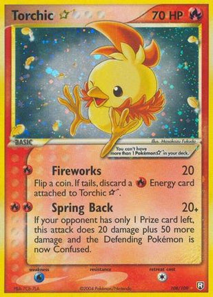 Torchic Star - 108/109 [Team Rocket Returns]