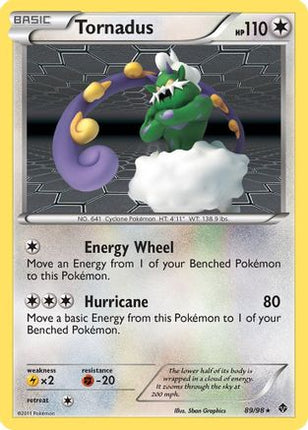 Tornadus - 89/98 [Emerging Powers] Holofoil