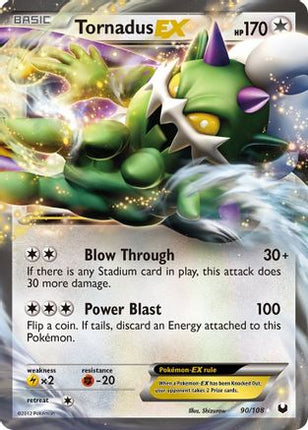 Tornadus EX - 90/108 [Dark Explorers] Holofoil
