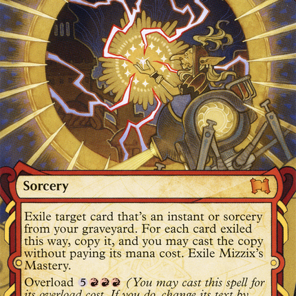 Mizzix's Mastery (Showcase) (Borderless) [Strixhaven Mystical Archive] Foil