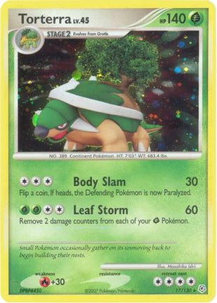 Torterra - 17/130 [Diamond and Pearl] Holofoil