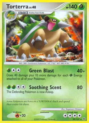 Torterra - 39/106 [Platinum] Reverse Holofoil