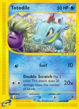 Totodile (134) - 134/165 [Expedition] Reverse Holofoil