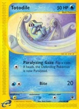 Totodile (135) - 135/165 [Expedition]