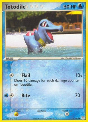 Totodile - 79/101 [Hidden Legends] Reverse Holofoil