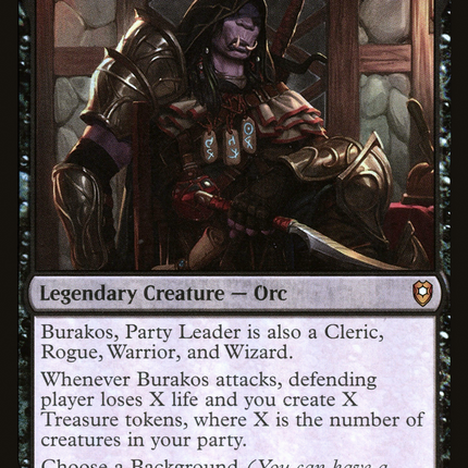 Burakos, Party Leader [Commander Legends: Battle for Baldur's Gate] Foil