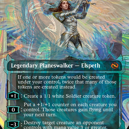 Elspeth, Storm Slayer (Showcase) (Halo Foil) [Tarkir: Dragonstorm]