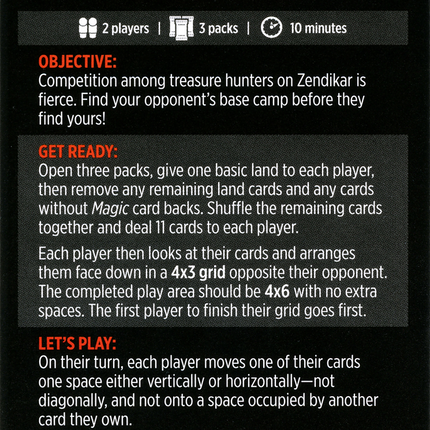 Base Race // Base Race (cont'd) [Zendikar Rising Minigames]