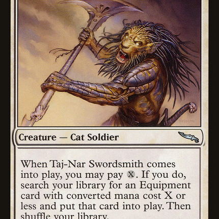 Taj-Nar Swordsmith [Mirrodin]