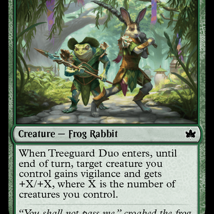 Treeguard Duo [Bloomburrow] Foil