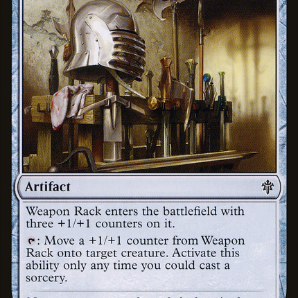Weapon Rack [Throne of Eldraine]