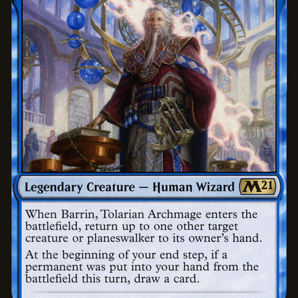 Barrin, Tolarian Archmage [Core Set 2021 Promos]