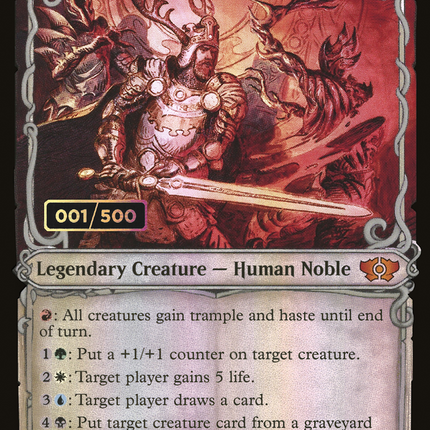 Kenrith, the Returned King (Showcase) [Multiverse Legends] Serialized Foil