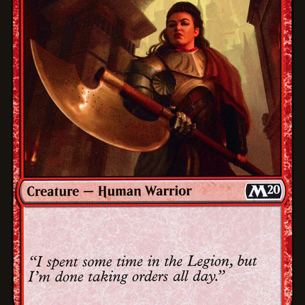 Fearless Halberdier [Core Set 2020]