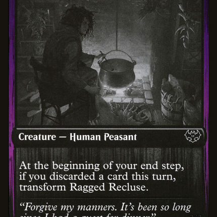 Ragged Recluse // Odious Witch [Innistrad: Double Feature]