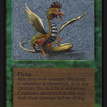 Cockatrice [Collectors' Edition]