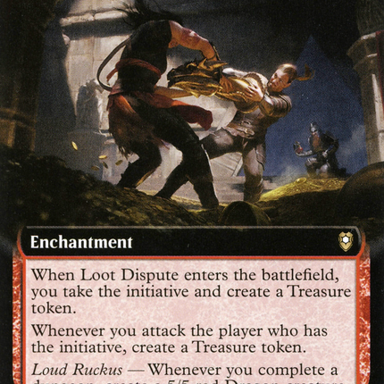 Loot Dispute (Extended Art) [Commander Legends: Battle for Baldur's Gate]