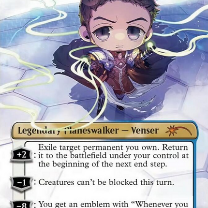 Venser, the Sojourner (Borderless) [Secret Lair Drop]