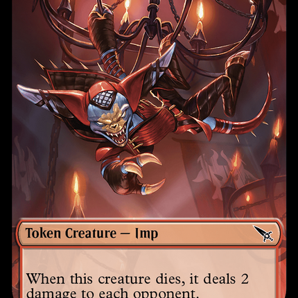 Detective // Imp Double-Sided Token [Murders at Karlov Manor Tokens]