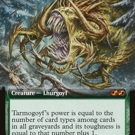 Tarmogoyf (Extended Art) [Ultimate Box Topper] Foil