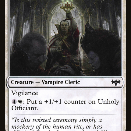 Unholy Officiant [Innistrad: Crimson Vow]