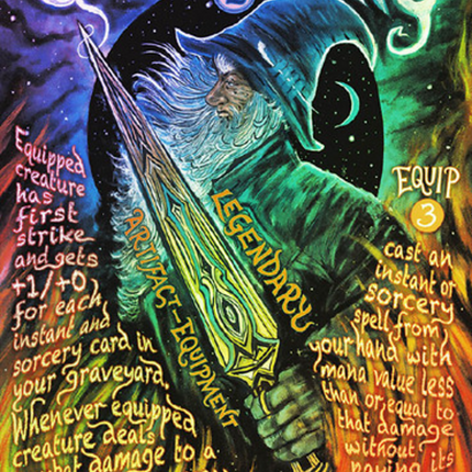 Glamdring (Borderless Poster) (Serialized) [The Lord of the Rings: Tales of Middle-Earth]