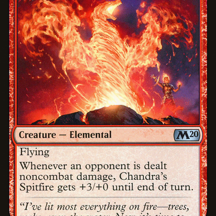 Chandra's Spitfire [Core Set 2020]