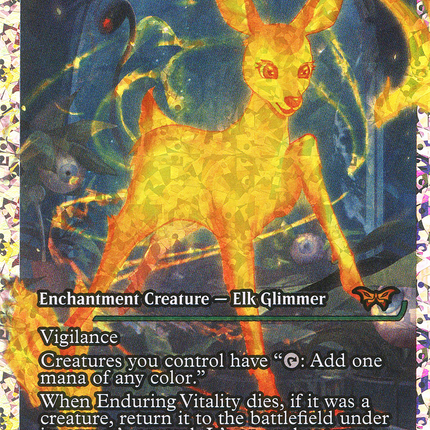Enduring Vitality (Showcase) [Duskmourn: House of Horror] Fractured Foil