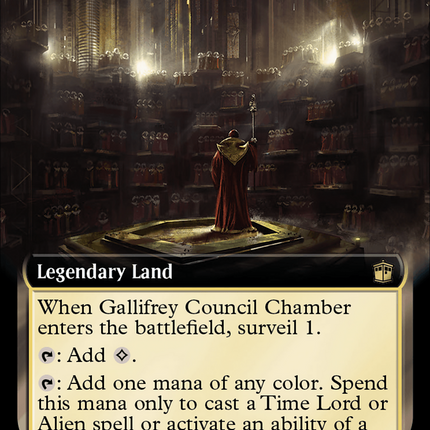Gallifrey Council Chamber (Extended Art) [Doctor Who]