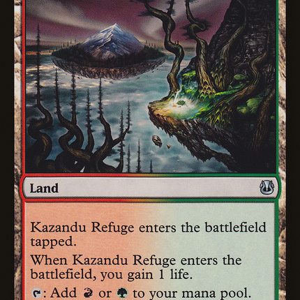 Kazandu Refuge [Duel Decks: Ajani vs. Nicol Bolas]