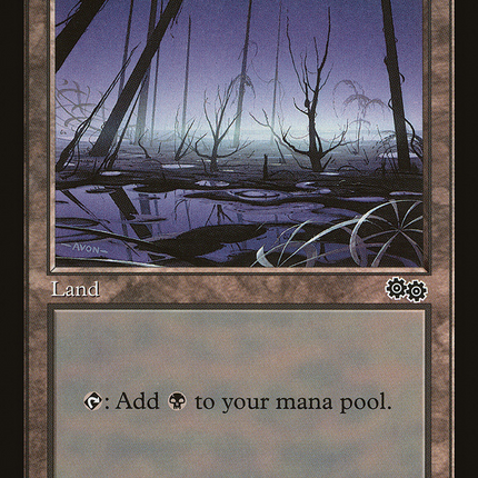 Swamp (340) [Urza's Saga]