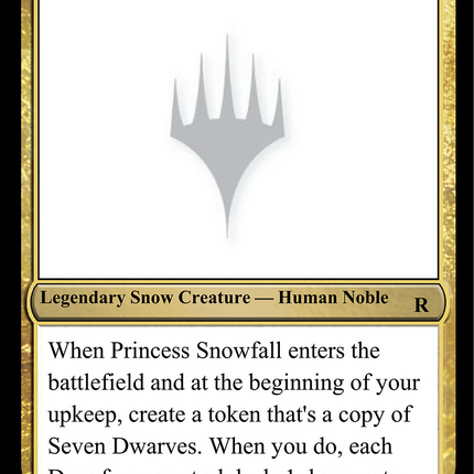 Princess Snowfall [Unknown Event]