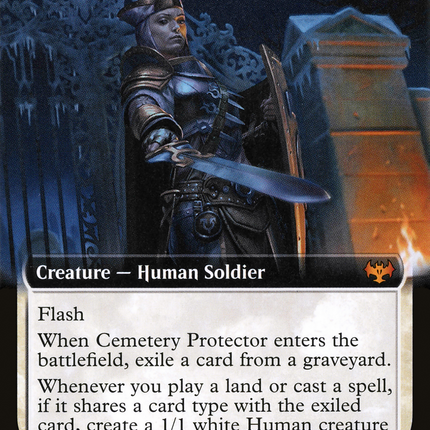 Cemetery Protector (Extended Art) [Innistrad: Crimson Vow]