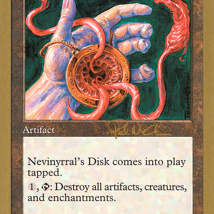 Nevinyrral's Disk [World Championship Decks 1997]
