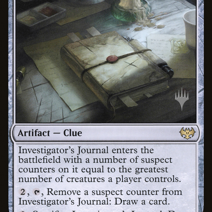 Investigator's Journal [Innistrad: Crimson Vow Promos]