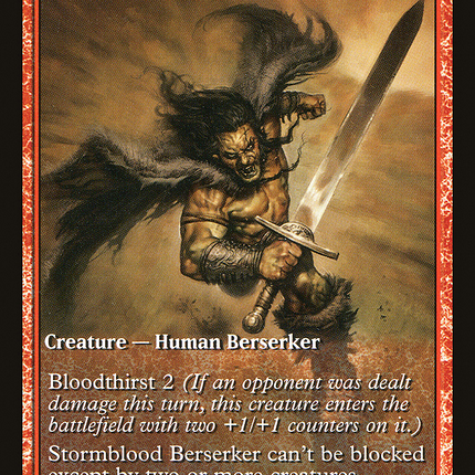 Stormblood Berserker [DCI Promos]