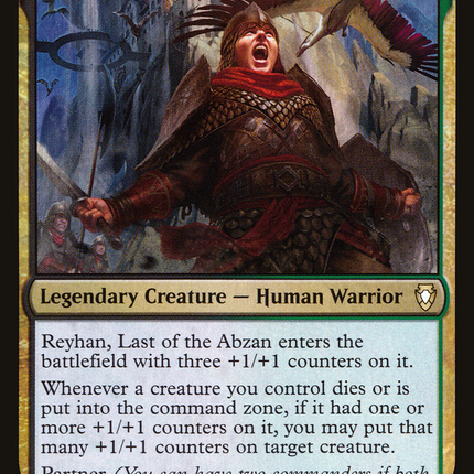 Reyhan, Last of the Abzan [Commander Anthology Volume II] Foil