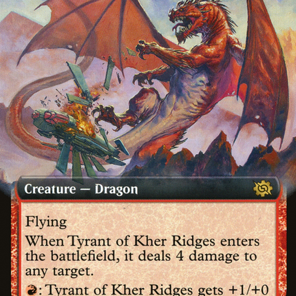 Tyrant of Kher Ridges (Extended Art) [The Brothers' War]