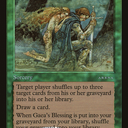 Gaea's Blessing [Arena League 2001] Foil
