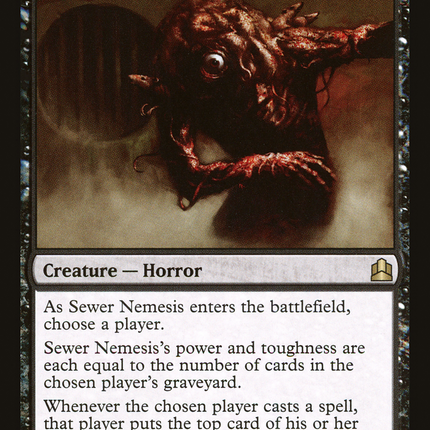 Sewer Nemesis [Commander 2011]