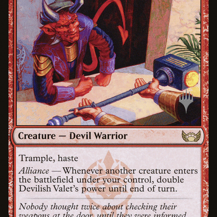 Devilish Valet [Streets of New Capenna Promos]