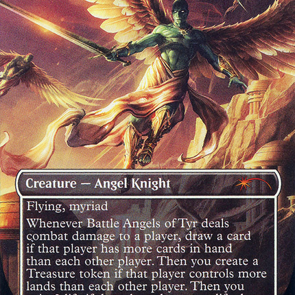 Battle Angels of Tyr (Borderless) [Secret Lair Drop]