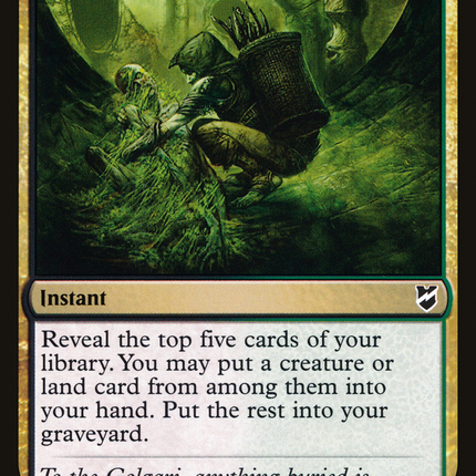 Grisly Salvage [Commander 2018]