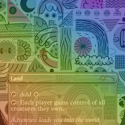 Homeward Path (Borderless) [Secret Lair Drop] Foil