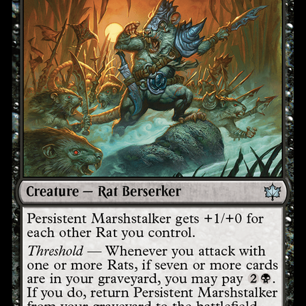 Persistent Marshstalker [Bloomburrow] Foil