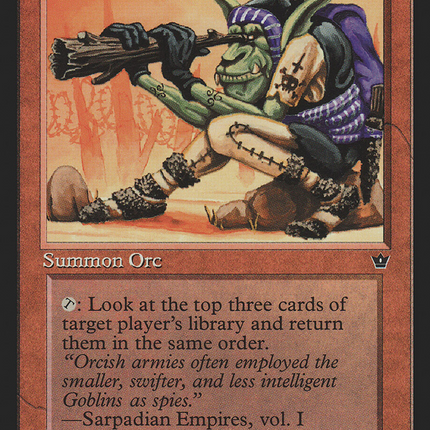 Orcish Spy (Gelon) [Fallen Empires]