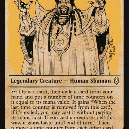 Alaundo the Seer (Showcase) [Commander Legends: Battle for Baldur's Gate]